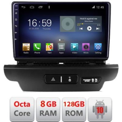Navigatie Kia Ceed 2018-2020 Android radio gps internet Octa Core 8+128 LTE KIT-ceed18+EDT-E609