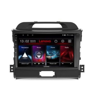 Navigatie Kia Sportage 2010- Lenovo Kit-325 8 core QLED 2K 4+64 360 Android Waze USB Navigatie Internet Youtube Radio