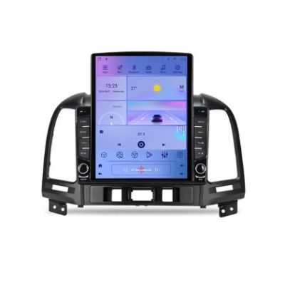 Navigatie Hyundai Santa Fe 2007-2012 G-008 ecran tip TESLA 9.7" cu Android Radio Bluetooth Internet GPS WIFI 4+32GB DS