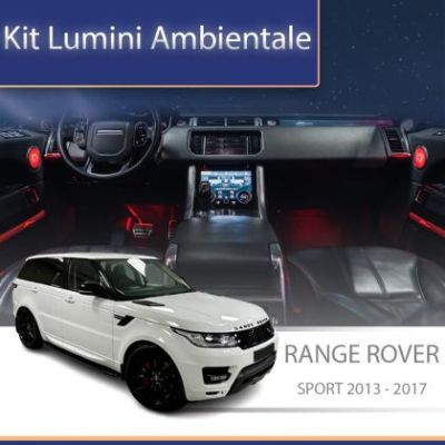Lumini ambientale Range Rover Sport 2013-2022 set complet control telefon sau sistem original