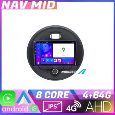 Navigatie Mini 2015 2019 masini fara ecran color de fabrica EDOTEC-LITE Android Ecran 720P Octa Core 4 64 Carplay