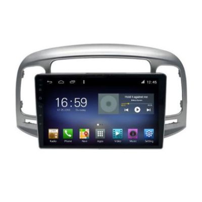 Navigatie Hyundai Accent 2009-2012 F-accent Octa Core cu Android Radio Bluetooth Internet GPS WIFI DSP 8+128GB 4G