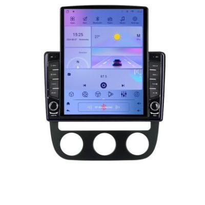 Navigatie VW Golf 5 2004-2010 clima automatica Android radio gps internet quad core 2+32 ecran vertical 9.7" KIT-golf5-automatic+EDT-E708