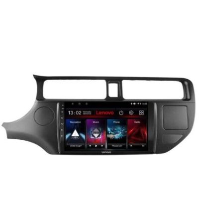 Navigatie Kia Rio 2011-2013 Lenovo Kit-204 8 core QLED 2K 4+64 360 Android Waze USB Navigatie Internet Youtube Radio