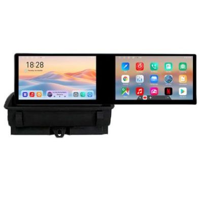 Navigatie Audi Q3 2011-2018 Edotec 2 ecrane  8 core 4+128 21.6 inch Incell android Wifi 5Ghz gps internet Kit-q3
