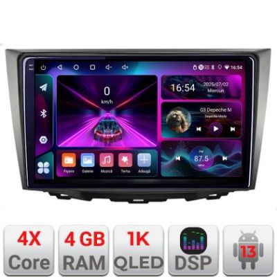 Navigatie Suzuki Kizashi 2009-2015 A-KIZASHI  4+64 InCell Display 1K Android Waze USB Navigatie Internet Youtube Radio