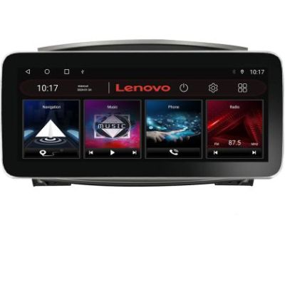 Navigatie Toyota Land Cruiser L100 2002-2006 Lenovo PRO 4+64 12.3 inch qled android 4G DSP gps internet  KIT-L105-automatic