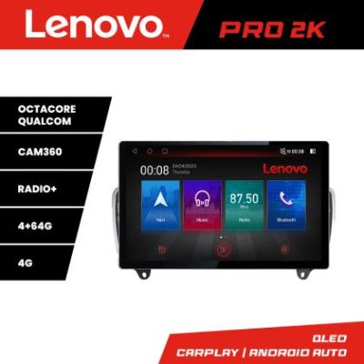 Navigatie Mercedes ML W166 NTG4.5 K-W166 Lenovo PRO 4+64 13 inch 2K android 4G DSP gps internet