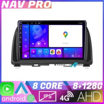 Navigatie Mazda CX 5 2012 2016 KIT 212 EDOTEC-LITE Android Ecran 720P Octa Core 8 128 Carplay