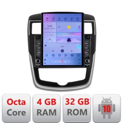 Navigatie Nissan Pulsar 2014-2018 Android radio gps internet  Octa Core 4+64 LTE KIT-pulsar+EDT-E709
