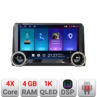 Navigatie Renault Express Edotec  4+64 10.5 inch Incell 1K android Wifi 5Ghz gps internet