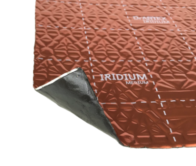 Insonorizant vibro Dr. Artex Earth Iridium Medium 2.0 mm grosime, o coala 750 x 500 mm