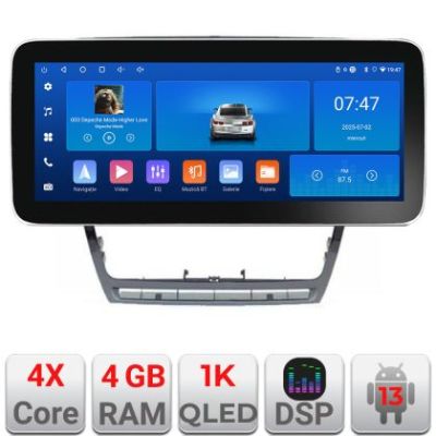 Navigatie Skoda Octavia 2 2005-2013 Manual K-005 Edotec 4+64 12.3 inch Incell 1K android Wifi 5Ghz gps internet 3