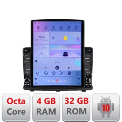 Navigatie Opel Antara G-019 ecran tip TESLA 9.7" cu Android Radio Bluetooth Internet GPS WIFI 4+32GB DSP 4G Octa Core