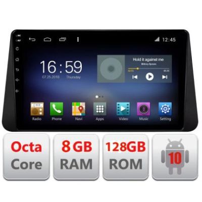 Navigatie Nissan Micra intre anii 2014-2024 Android radio gps internet Octa Core 8+128 LTE Kit-micra+EDT-E609