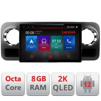 Navigatie Mercedes Sprinter 2018- ecran 13" 2K 8+128 Android Waze USB Navigatie 4G 360 Toslink Youtube Radio KI