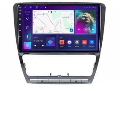 Navigatie Skoda Octavia 2 2005-2013 B-005 Android Ecran QLED octa core 4+64 carplay android auto KIT-005+EDT-E310V3