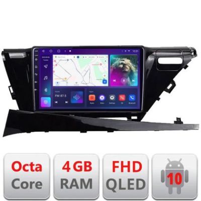 Navigatie Toyota Camry 2017-2021 V1 Android Ecran QLED octa core 4+64 carplay android auto kit-camry-2018+EDT-E310V3