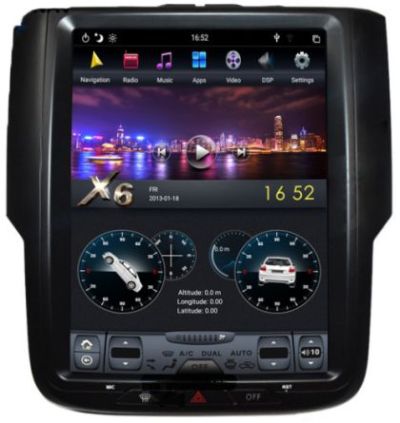 Navigatie Dodge RAM 2013-2019 Android Tesla style internet gps bluetooth EDT-T202-6CORE