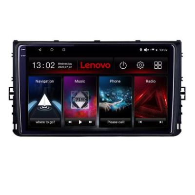 Navigatie grupul VW Lenovo Kit-933 8 core QLED 2K 8+256 360 Android Waze USB Navigatie Internet Youtube Radio
