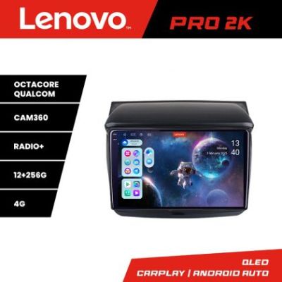 Navigatie Mitsubishi L200 2006-2014 Lenovo Kit-094 8 core QLED 2K 12+256 360 Android Waze USB Navigatie Internet Youtube Radio