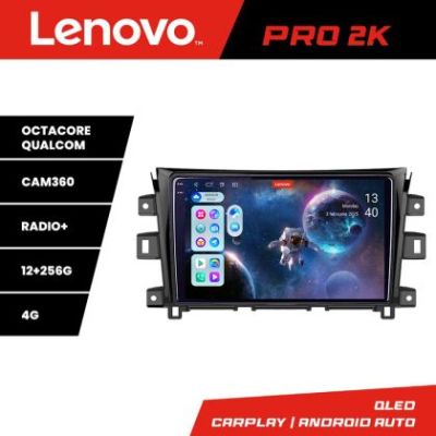 Navigatie NIssan Navara 2017- Lenovo Kit-NAVARA17 8 core QLED 2K 12+256 360 Android Waze USB Navigatie Internet Youtube Radio