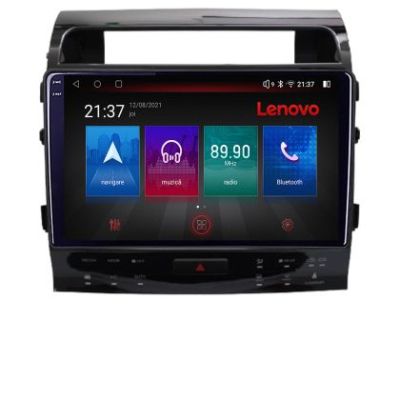 Navigatie Toyota Landcruiser J150 2010-2018 Lenovo 8 core QLED Qualcomm 4+64 360 Android Waze USB Navigatie Internet Youtube Radio