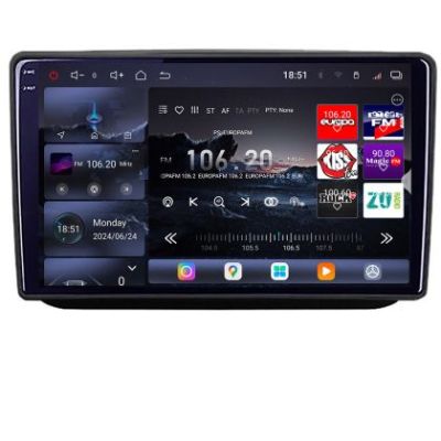 Navigatie Skoda Fabia 2 2009-2014 Android radio gps internet 8 core QLED 2K 16+512GB 360GB  Edotec