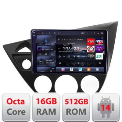 Navigatie Ford Focus 1 1998-2004 Android radio gps internet 8 core QLED 2K 16+512GB 360 Edotec