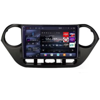 Navigatie Hyundai I10 2013-2019 Edotec Kit-HY38 8 core QLED 2K 16+512GB 360 Android Waze USB Navigatie Internet Youtube Radio