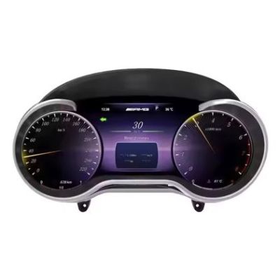 Ceasuri electronice digitale FULL HD Mercedes Clasa C W205, GLC X205, C W204, E W212 2015-2018 EDT-CLUSTER-W205