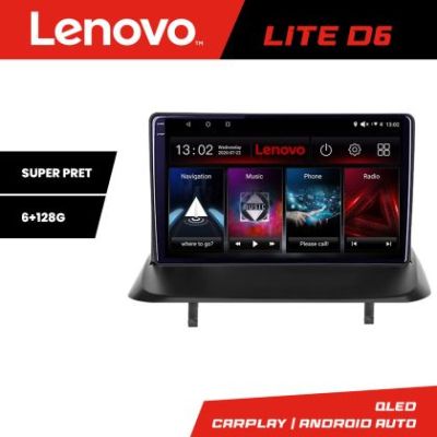 Navigatie Peugeot 3008 5008 Lenovo QLED Octa core 6+128 DSP Wifi 5Ghz Android radio gps internet kit-3008+LITE-9-6+128