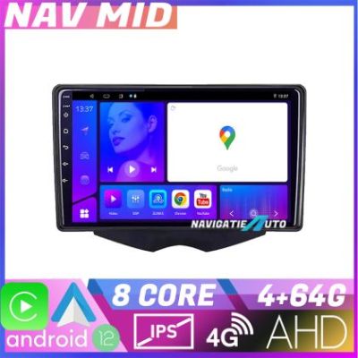 Navigatie Hyundai Veloster EDOTEC-LITE Android Ecran 720P Octa Core 4 64 Carplay