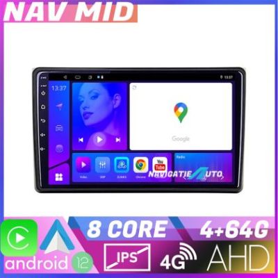 Navigatie Audi A4 B6 Octa Core KIT 050 EDOTEC-LITE Android Ecran 720P Octa Core 4 64 Carplay v1