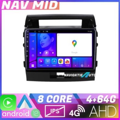 Navigatie Toyota LandCruiser 2008 2015 KIT 381 EDOTEC-LITE Android Ecran 720P Octa Core 4 64 Carplay v1