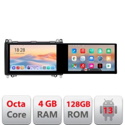 Navigatie Mercedes VW Edotec 8 core 4+128 10.5 inch Incell 1K android Wifi 5Ghz gps internet v1