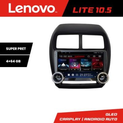 Navigatie Mitsubishi ASX 2017-2021 model facelift Lenovo  8 core 4+64 10.5 inch Incell 1K android Wifi 5Ghz gps internet  Kit-026-facelift v1