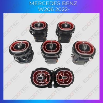 Lumini Ambientale Mercedes Benz C Class W206 2020- gura ventilatie control telefon sau sistem original