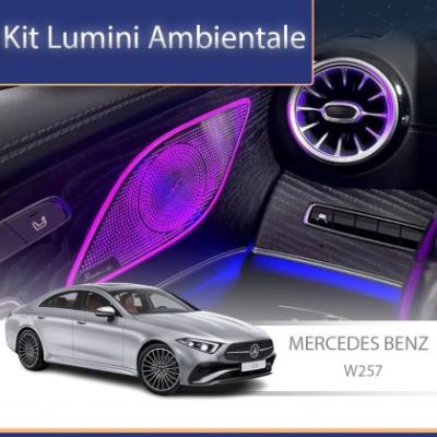 Lumini Ambientale Mercedes Benz W257 capace difuzoare control telefon sau sistem original