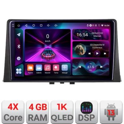 Navigatie Citroen Berlingo 2019- A-berlingo18  4+64 InCell Display 1K Android Waze USB Navigatie Internet Youtube Radio