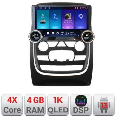 Navigatie Dodge Durango 2014-2020 dedicata Android cu butoane radio gps internet 4+64 InCell display Qled 1K Rockchip Kit-+EDT-E211-RK