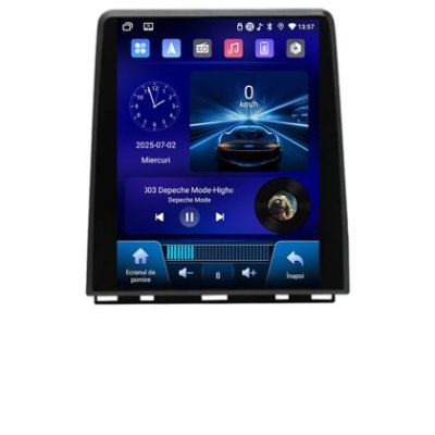 Navigatie tip Tesla Hyundai Santa Fe 2006-2012 radio gps internet 4 Core carplay android auto 4+64 Incell Display kit-tesla-008+EDT-E220-RK