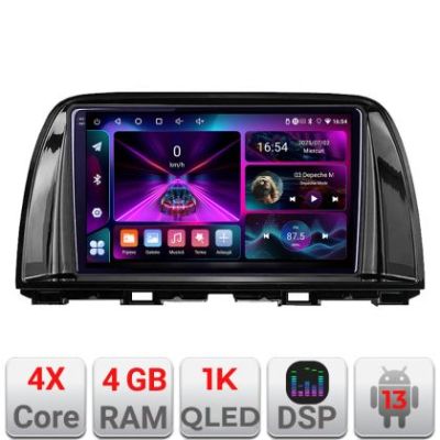Navigatie Mazda CX5 2015-2017 Android radio gps internet  4+64 InCell Display 1K kit-cx5-16+EDT-E209-RK