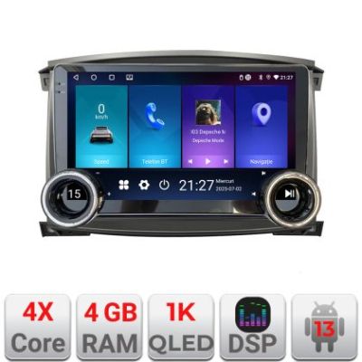 Navigatie Toyota Land Cruiser L100 2002-2006 Edotec  4+64 10.5 inch Incell 1K android Wifi 5Ghz gps internet  KIT-L105-automatic