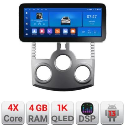 Navigatie Daihatsu Terios 2006-2016 Edotec 4+64 12.3 inch Incell 1K android Wifi 5Ghz gps internet  kit-terios-