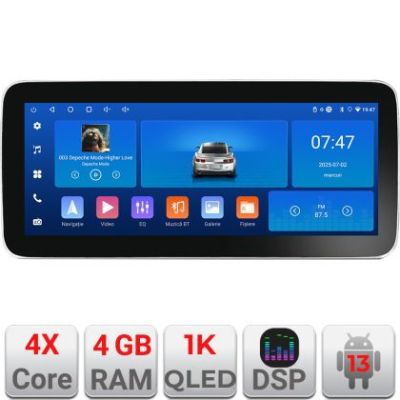 Navigatie Suzuki Splash Opel Agila 2008-2014 Edotec 4+64 12.3 inch Incell 1K android Wifi 5Ghz gps internet  kit-splash-