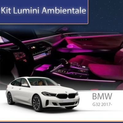 Lumini Ambientale BMW seria 6 GT F32 G32 capace iluminate pentru boxe control telefon sau sistem original
