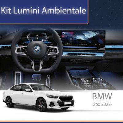 Lumini Ambientale BMW 525 530 G60 i5 trim iluminat pentru ușile din spate control telefon sau sistem original