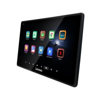 Monitor Android LENOVO-F1A-HM01 tetieră cu prindere universală, procesor Quadcore, 4GB ram, 64GB stocare, ecran 10.1 inci, USB, bluetooth