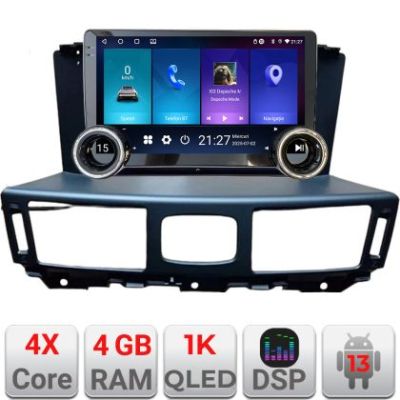 Navigatie Infinity Q70 M37 2012-2019 Edotec 4+64 10.5 inch Incell 1K android Wifi 5Ghz gps internet